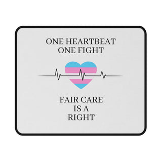 "Care Without Conditions" Mouse Pad: Fair Care for Every Heart