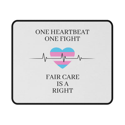 "Care Without Conditions" Mouse Pad: Fair Care for Every Heart