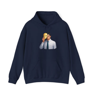 "The Man Behind the Mask" Hoodie: See Beyond Appearances