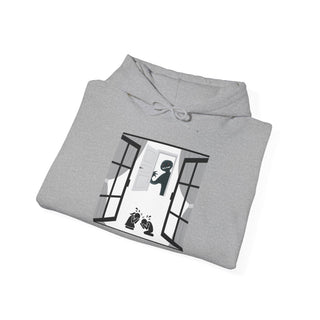 "The Monster in the Doorway" Hoodie: Courage Beyond Yesterday