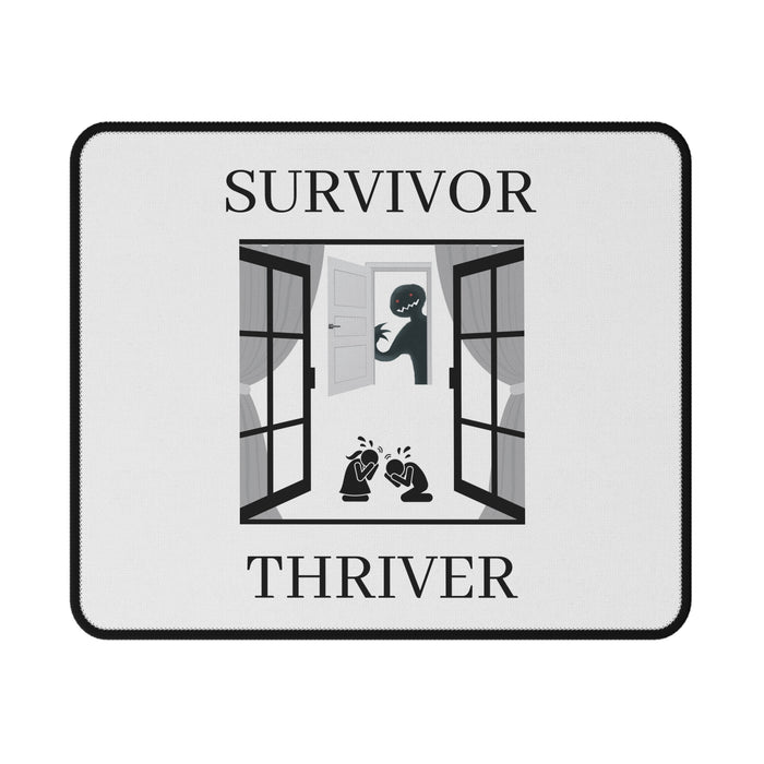 "The Monster in the Doorway" Mouse Pad: One Day at a Time