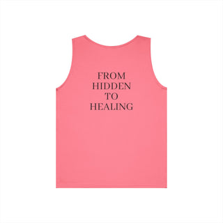 "The Unsaid" Tank Top: Healing Has a Voice