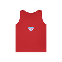 "Care Without Conditions" Tank Top: One Heartbeat. Equal Care.
