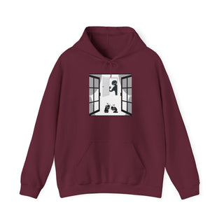 "The Monster in the Doorway" Hoodie: Courage Beyond Yesterday