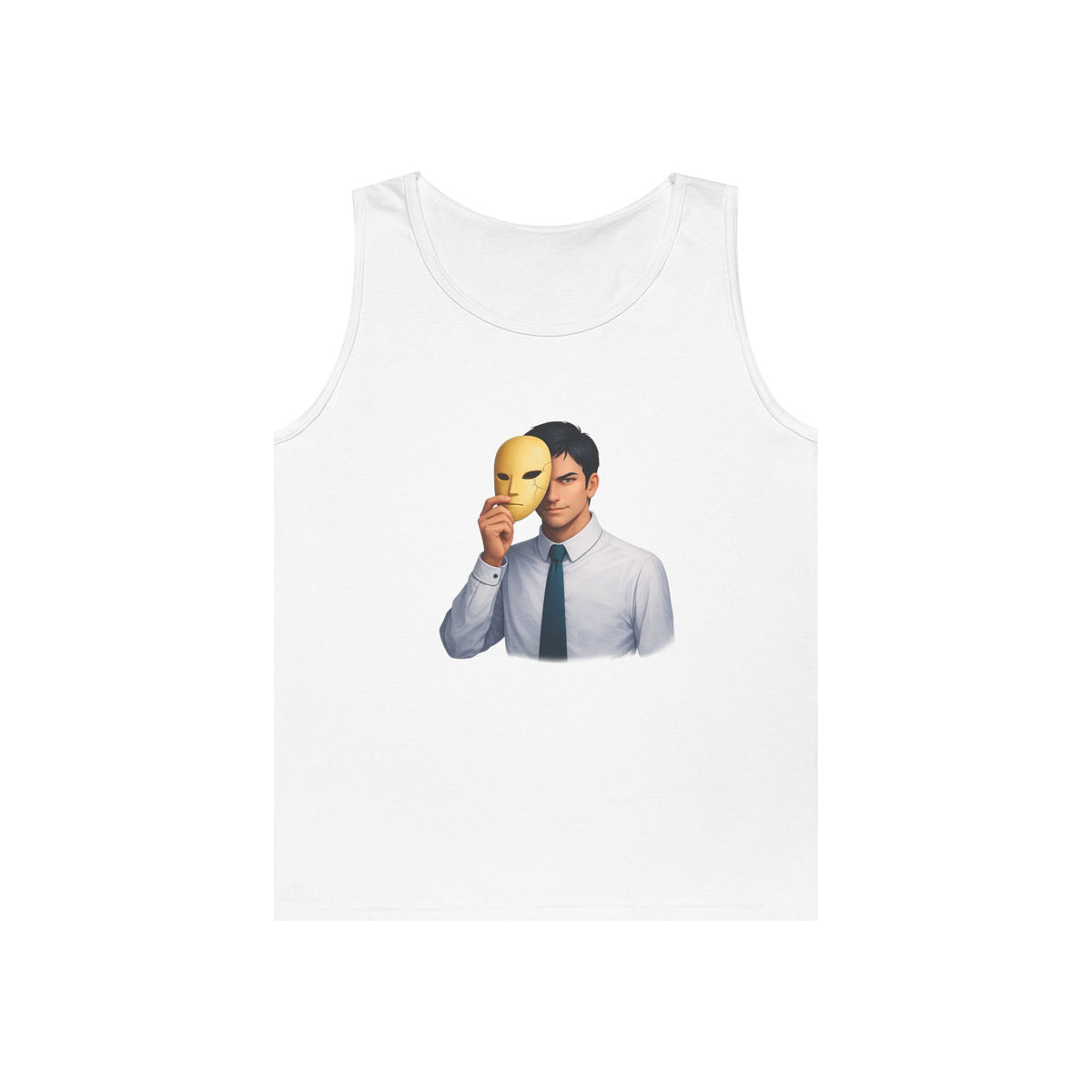 "The Man Behind the Mask" Tank Top: Healing Through Clarity