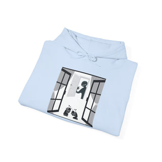 "The Monster in the Doorway" Hoodie: Courage Beyond Yesterday