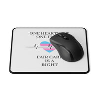 "Care Without Conditions" Mouse Pad: Fair Care for Every Heart