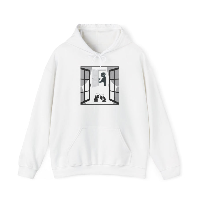 "The Monster in the Doorway" Hoodie: Courage Beyond Yesterday