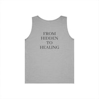 "The Unsaid" Tank Top: Healing Has a Voice