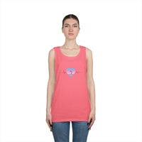 "Care Without Conditions" Tank Top: One Heartbeat. Equal Care.