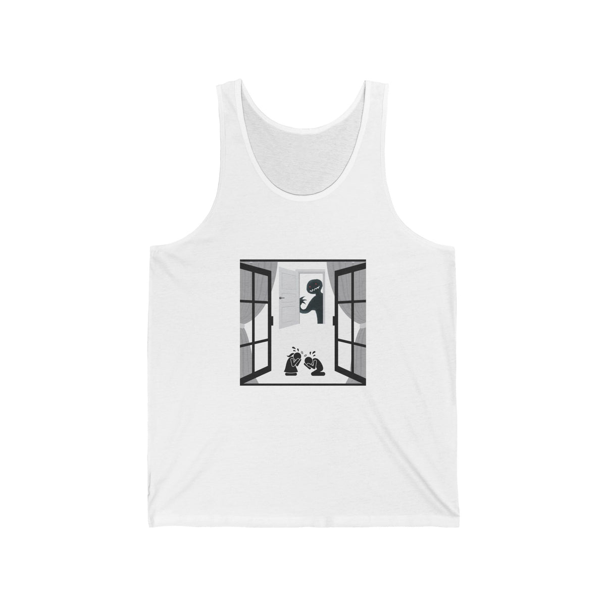"The Monster in the Doorway" Tank Top: Choosing Tomorrow