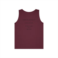 "Care Without Conditions" Tank Top: One Heartbeat. Equal Care.