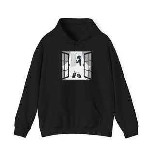 "The Monster in the Doorway" Hoodie: Courage Beyond Yesterday
