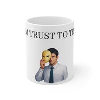 "The Man Behind the Mask" Mug: Every Step Forward Matters