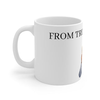 "The Man Behind the Mask" Mug: Every Step Forward Matters