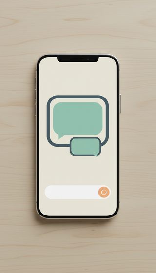 Anonymous chat session feature screen