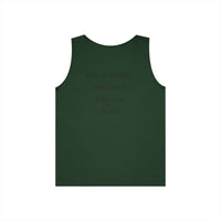 "Care Without Conditions" Tank Top: One Heartbeat. Equal Care.