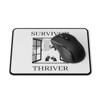"The Monster in the Doorway" Mouse Pad: One Day at a Time