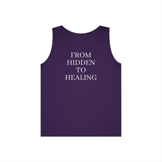 "The Unsaid" Tank Top: Healing Has a Voice