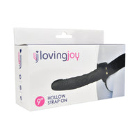 loving-joy-8-inch-hollow-strap-on-black