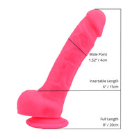 loving-joy-8-inch-realistic-silicone-dildo-with-suction-cup-and-balls-pink