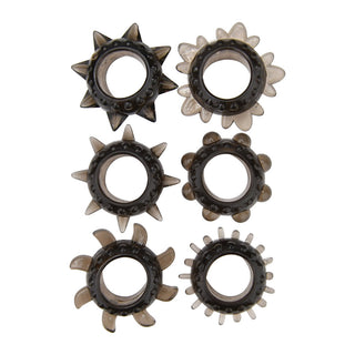 loving-joy-textured-cock-ring-set-6-pack