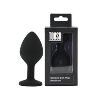 toosh-black-silicone-butt-plug-medium