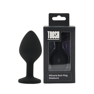 toosh-black-silicone-butt-plug-medium