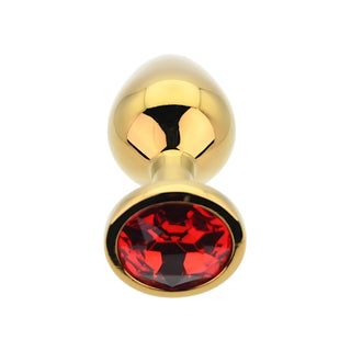 toosh-gold-metal-butt-plug-medium-red-stone