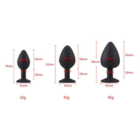 toosh-silicone-butt-plug-black-set-of-3-clear-stone