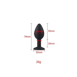 toosh-black-silicone-butt-plug-small