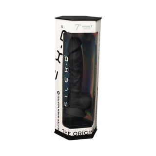 7-inch-realistic-silicone-dual-density-dildo-with-suction-cup-and-balls-black