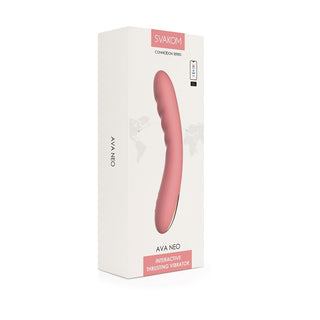 svakom-ava-neo-interactive-thrusting-vibrator-pink