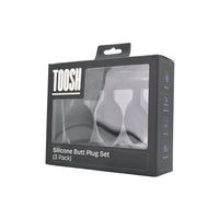 toosh-silicone-butt-plug-black-set-of-3-clear-stone